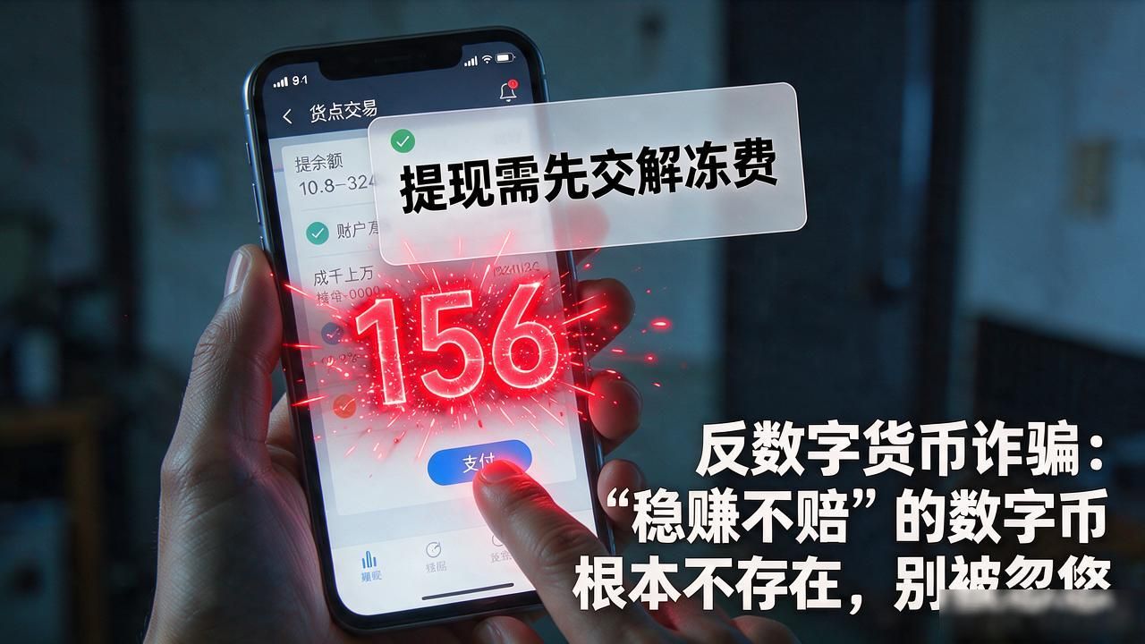 反数字货币诈骗："稳赚不赔"的数字币根本不存在，别被忽悠