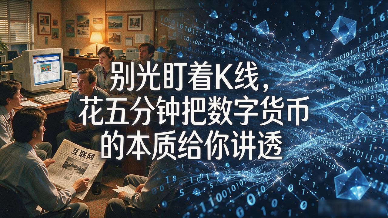 别光盯着K线，花五分钟把数字货币的本质给你讲透