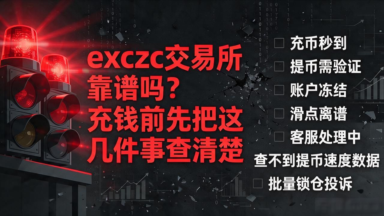 exczc交易所靠谱吗？充钱前先把这几件事查清楚