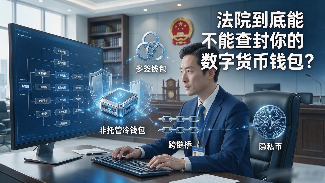 法院到底能不能查封你的数字货币钱包？这个问题很多人问过我