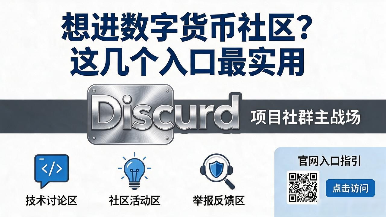 想进数字货币社区？这几个入口最实用