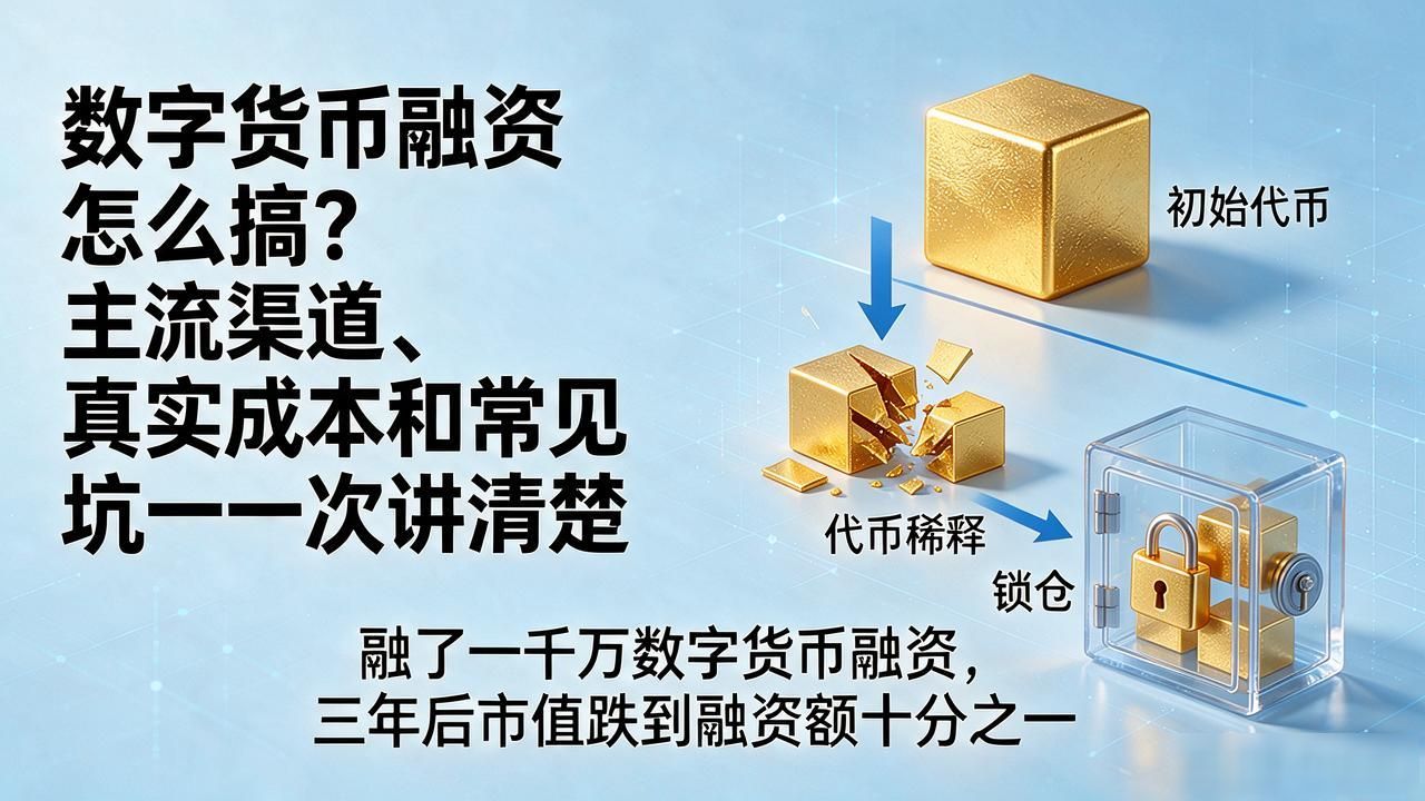数字货币融资怎么搞？主流渠道、真实成本和常见坑一次讲清楚