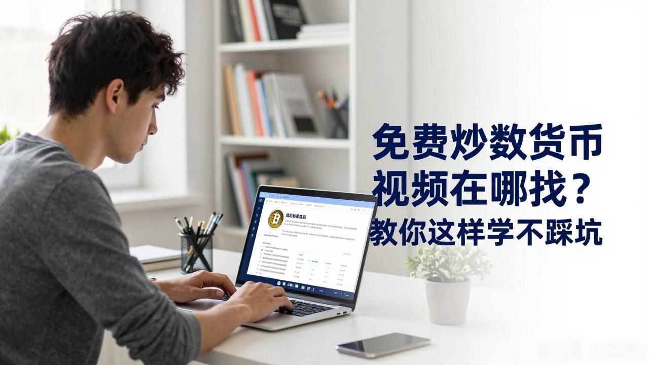 免费炒数字货币视频在哪找？教你这样学不踩坑