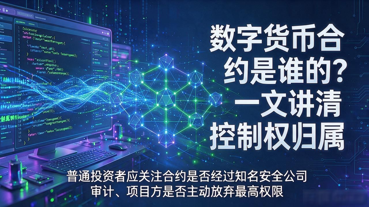 数字货币合约是谁的？一文讲清控制权归属