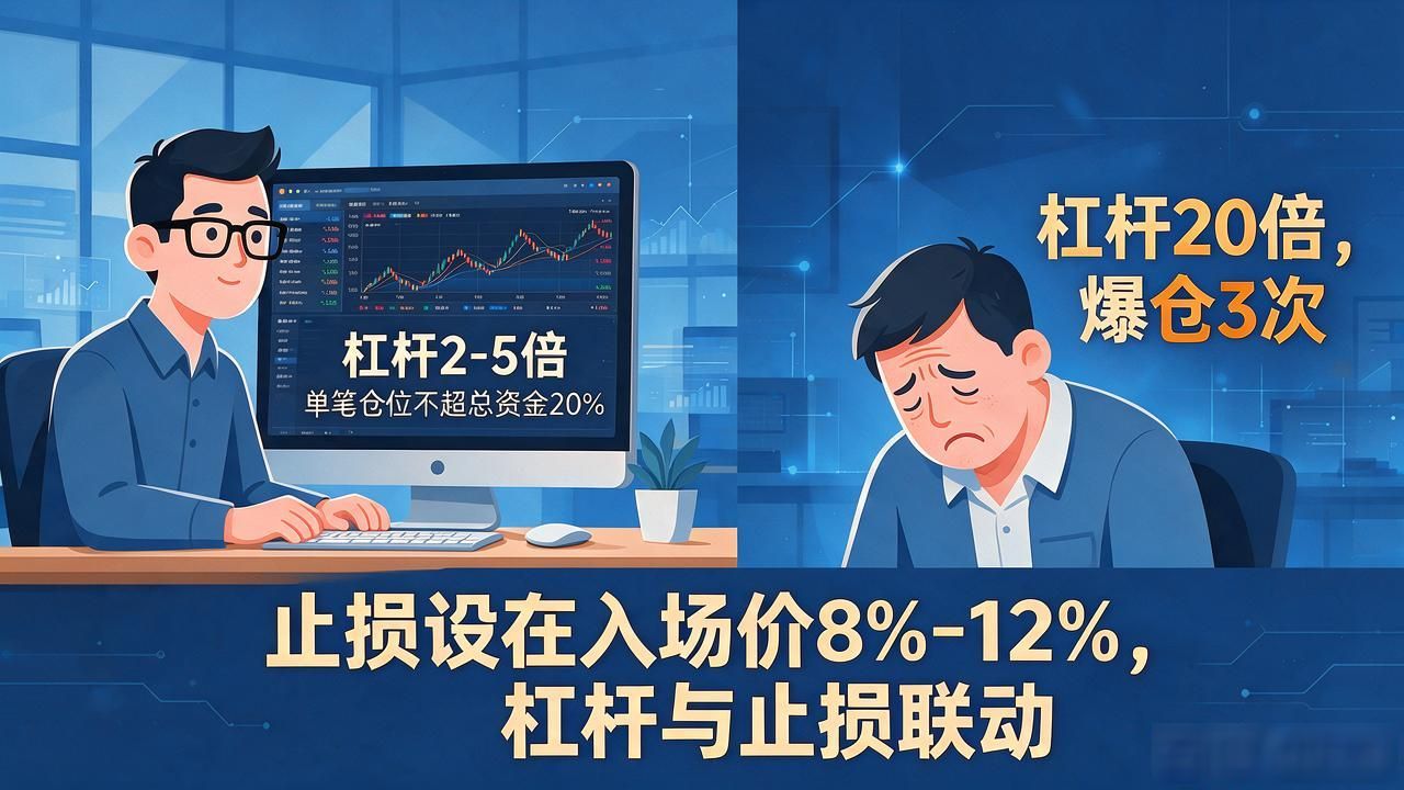 数字货币杠杆开多少倍最不容易爆仓？亏过钱的人说几句大实话