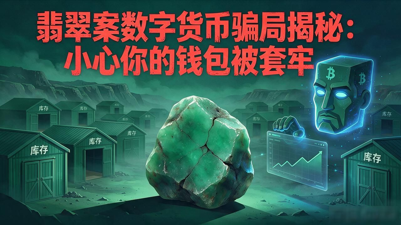 翡翠案数字货币骗局揭秘:小心你的钱包被"套牢"