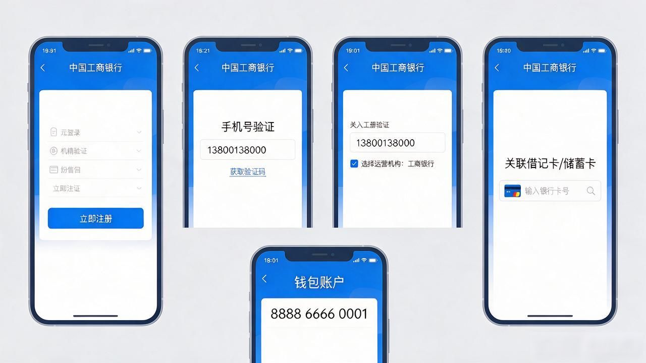 怎样下载工行数字货币钱包？手机APP三步搞定，全程免费不用跑银行