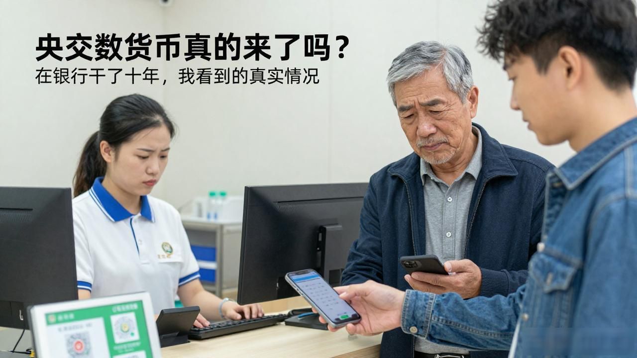 央行数字货币真的要来了吗？在银行干了十年，我看到的真实情况