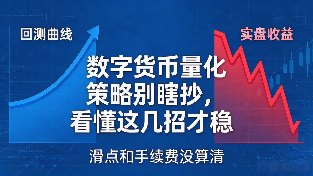 数字货币量化策略别瞎抄，看懂这几招才稳