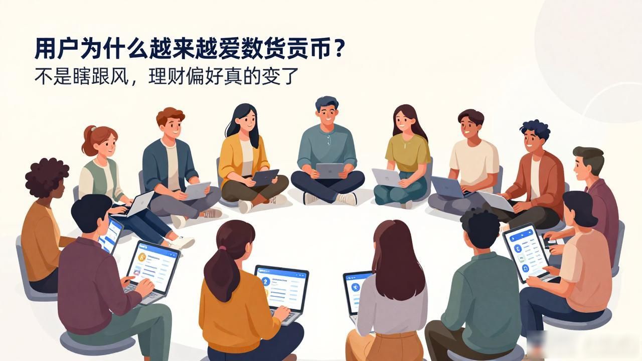 用户为什么越来越爱数字货币？不是瞎跟风，理财偏好真的变了