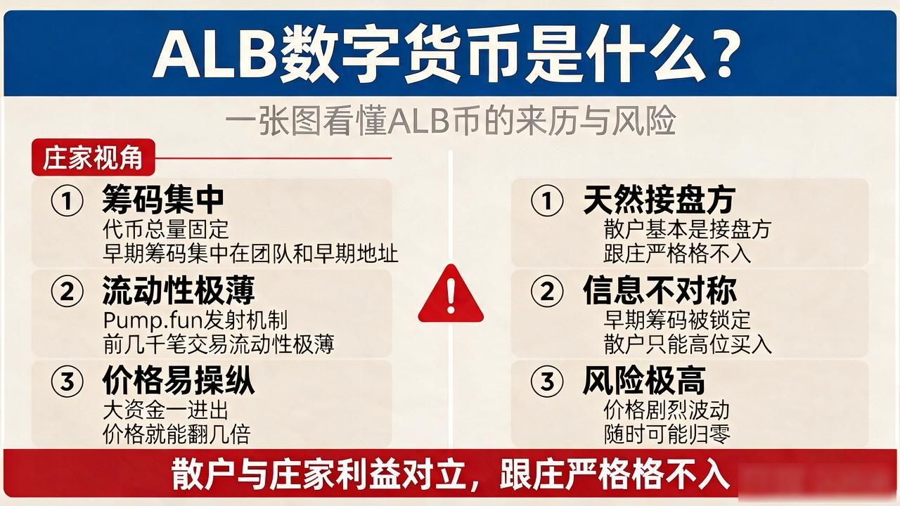 ALB数字货币是什么？一张图看懂ALB币的来历与风险