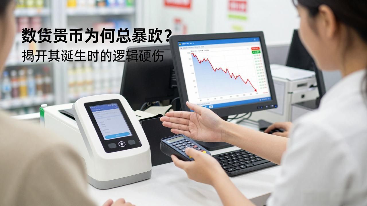 数字货币为何总暴跌？揭开其诞生时的逻辑硬伤