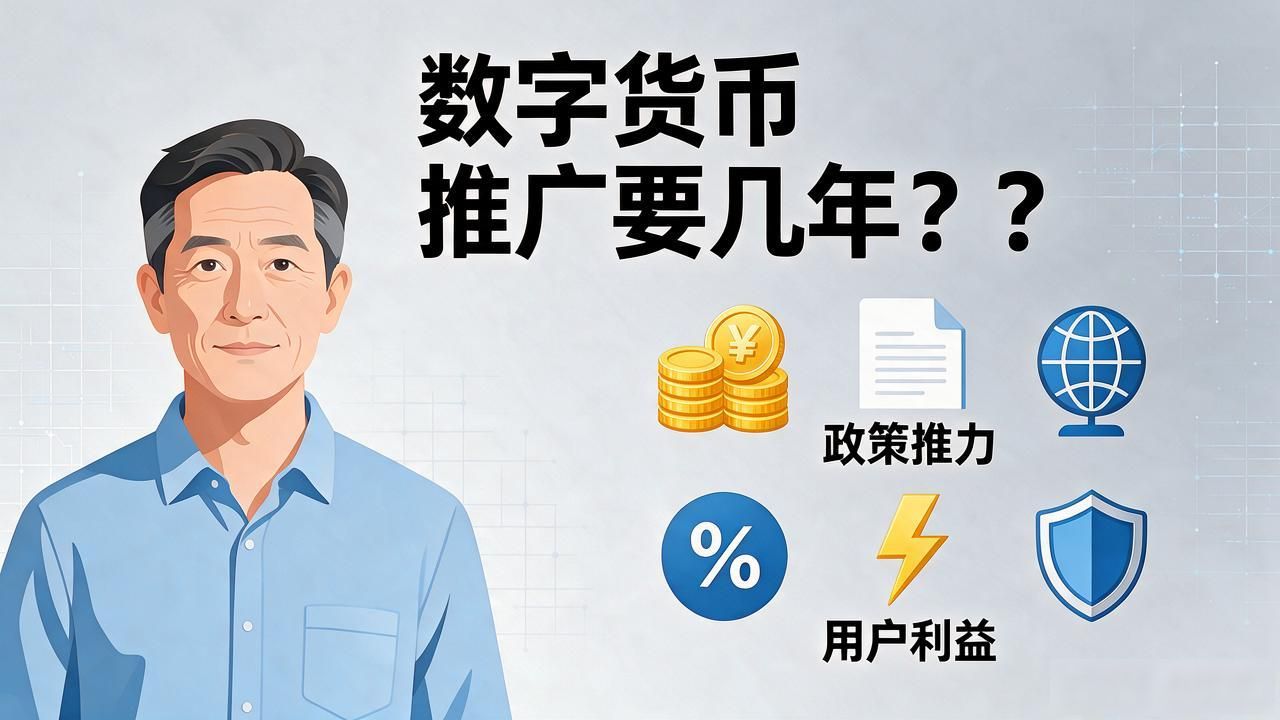 数字货币推广要几年?一个在支付圈摸爬滚打八年的老哥给你交个底