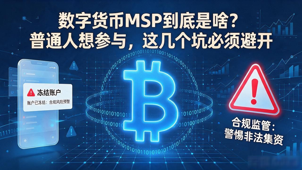 数字货币MSP到底是啥?普通人想参与,这几个坑必须避开