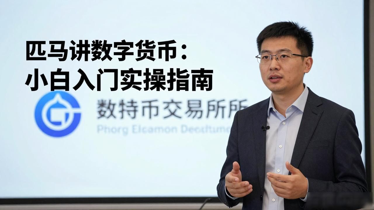 匹马讲数字货币：小白入门实操指南