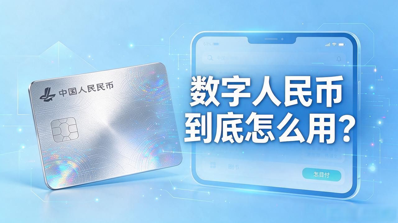 数字人民币到底怎么用?一文看懂国家主权数字货币