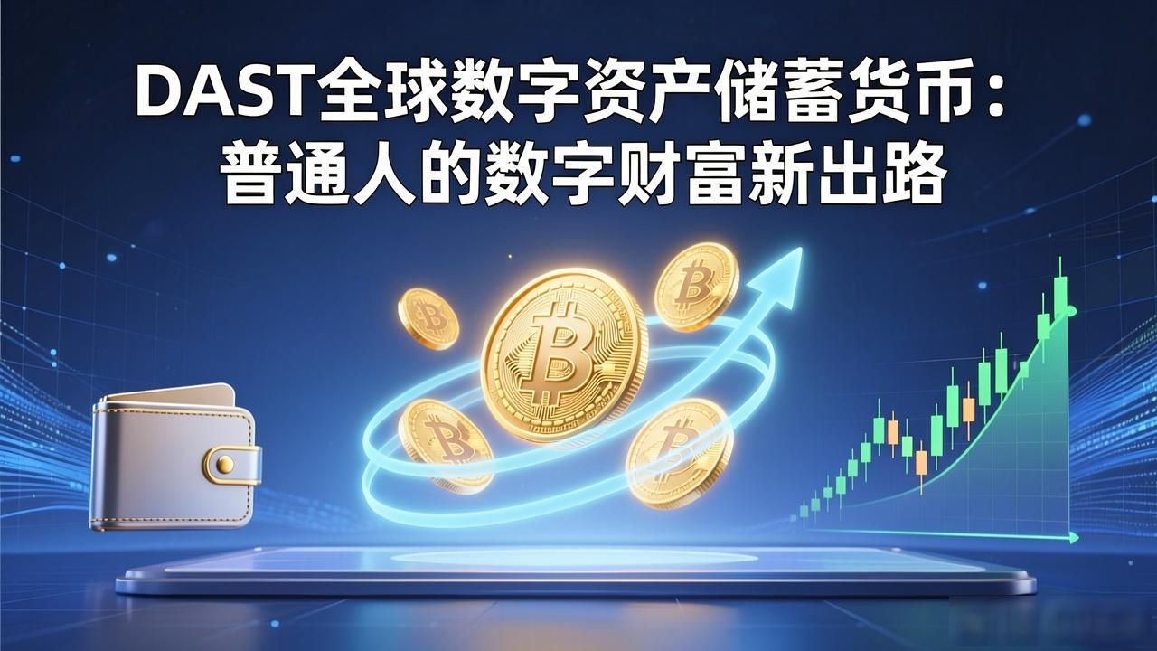 DAST全球数字资产储蓄货币:普通人的数字财富新出路