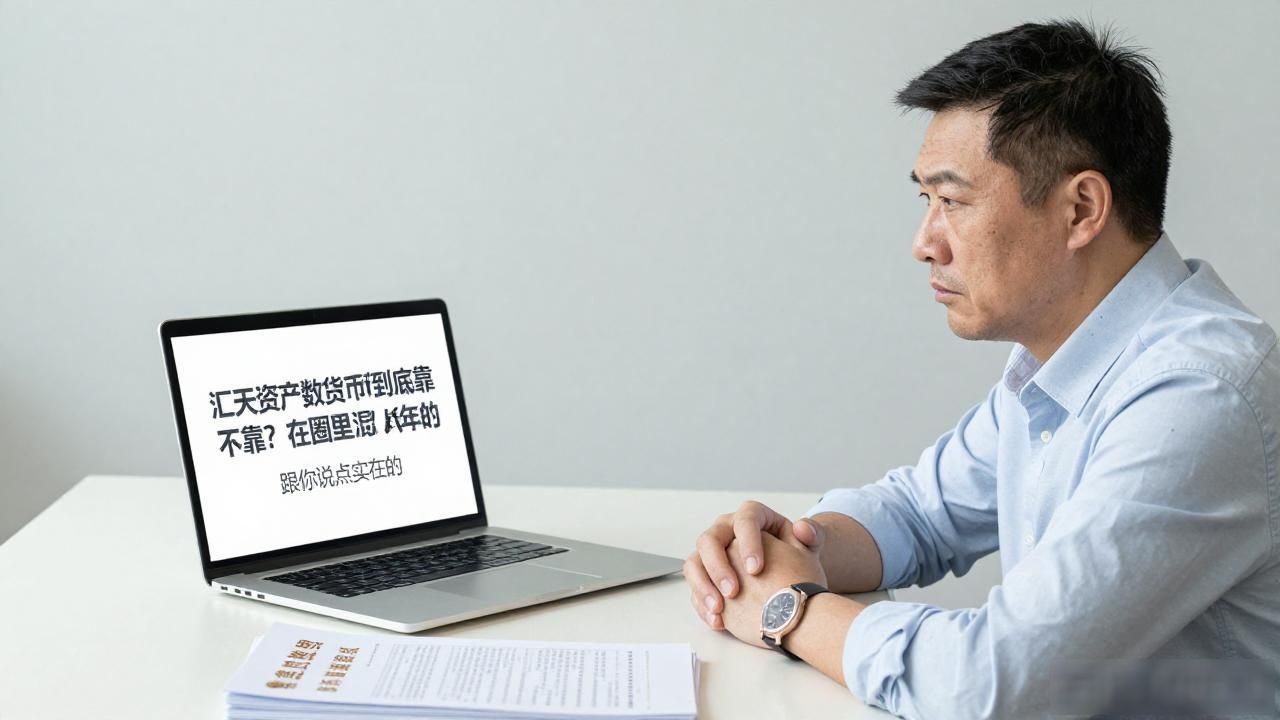 汇天资产数字货币到底靠不靠谱?在圈里混了八年,跟你说点实在的