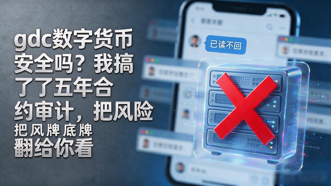 gdc数字货币安全吗？我搞了五年合约审计，把风险底牌翻给你看