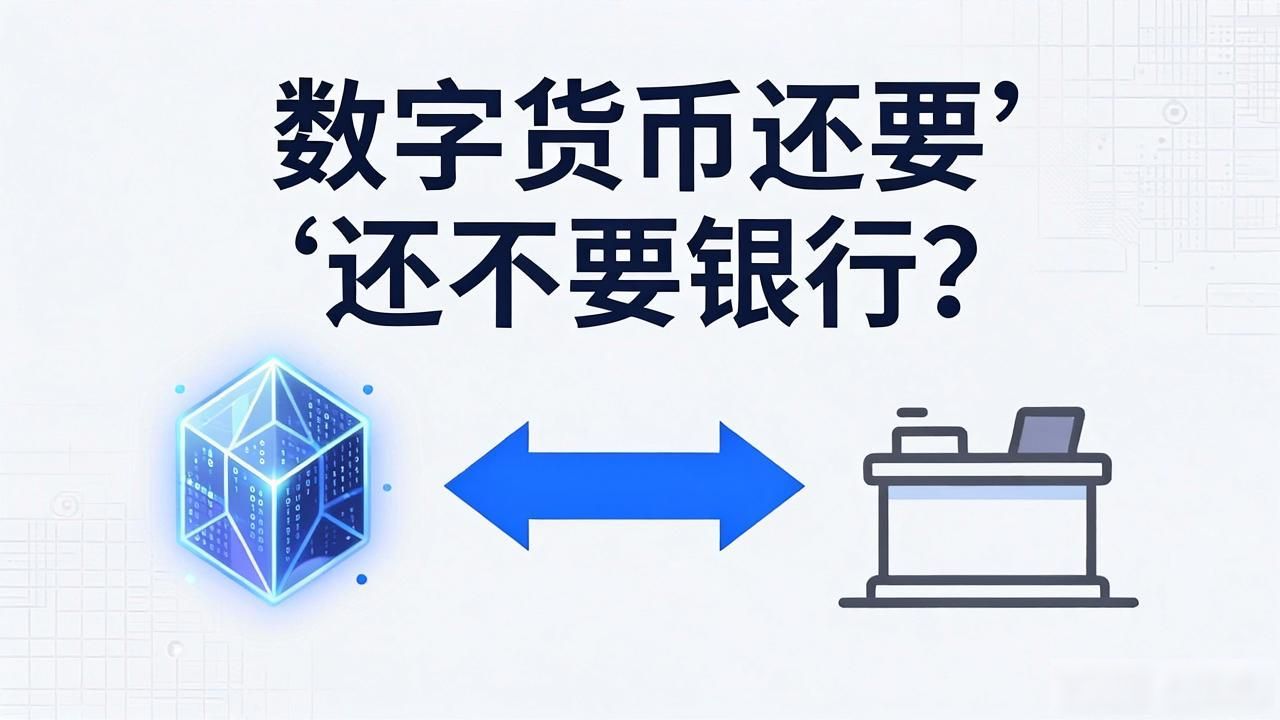 数字货币还要不要银行?一文说清楚