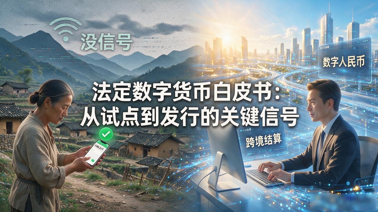 法定数字货币白皮书：从试点到发行的关键信号，一文讲清