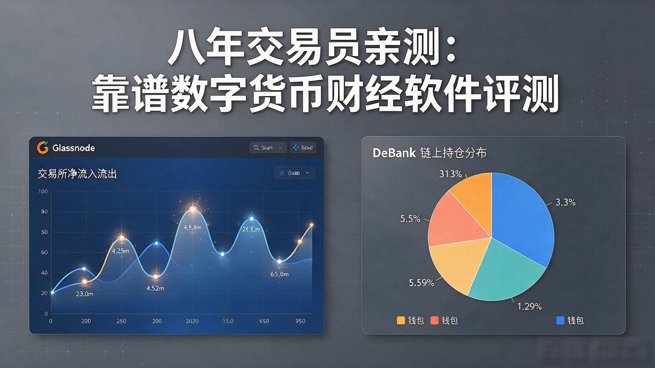 数字货币财经软件哪个靠谱？八年交易员亲测，这几款我还在用