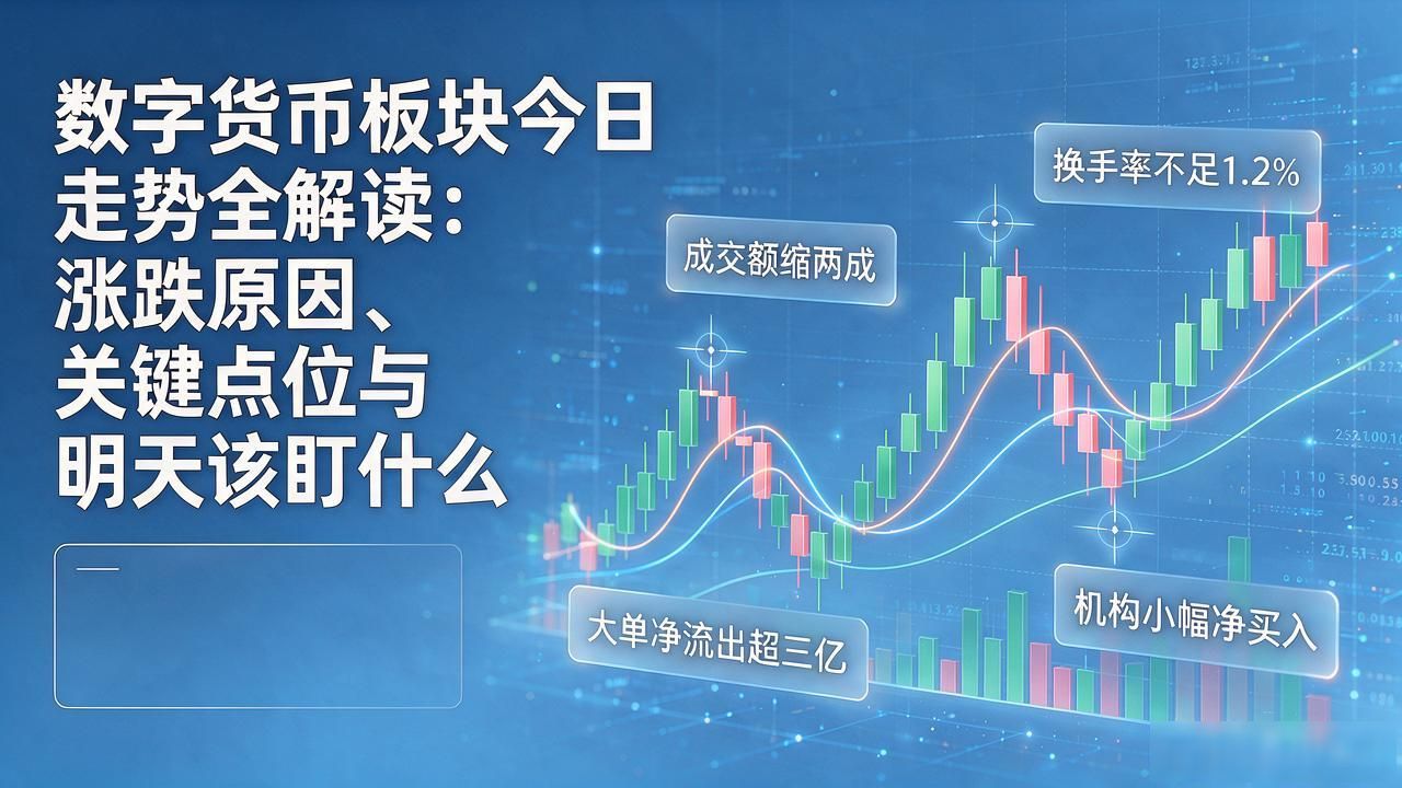 数字货币板块今日走势全解读：涨跌原因、关键点位与明天该盯什么