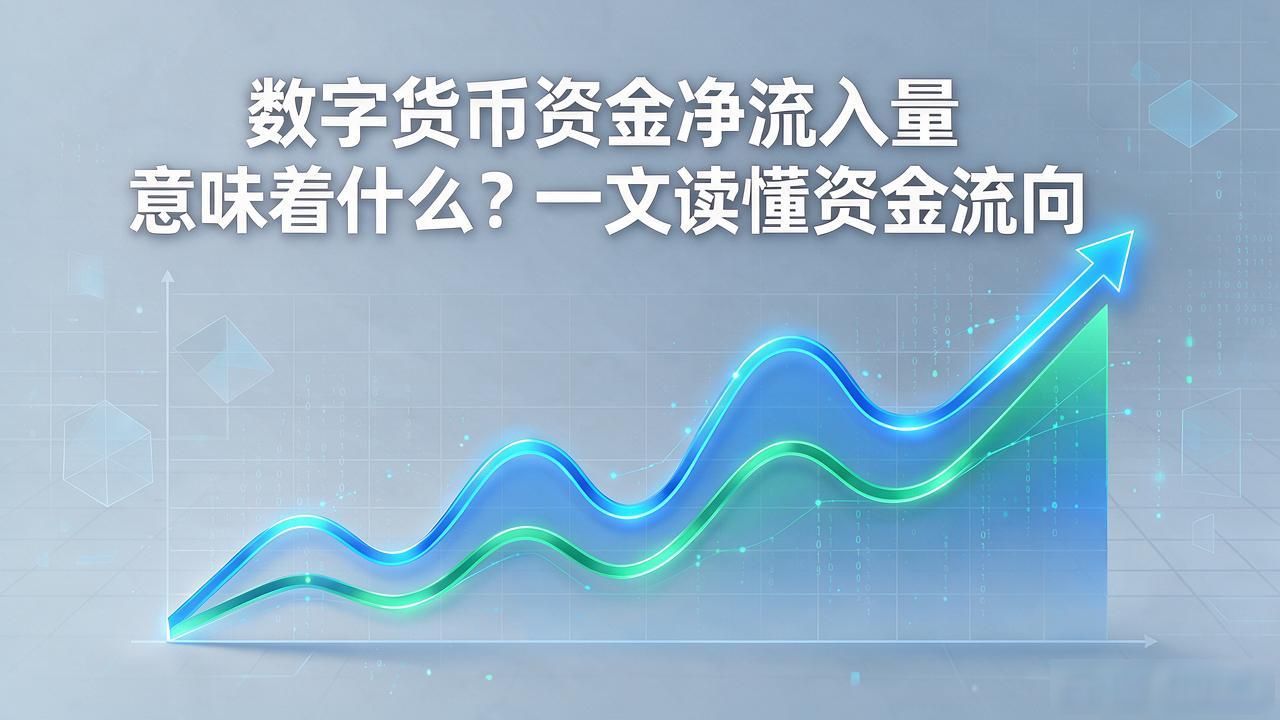 数字货币资金净流入量意味着什么?一文读懂资金流向