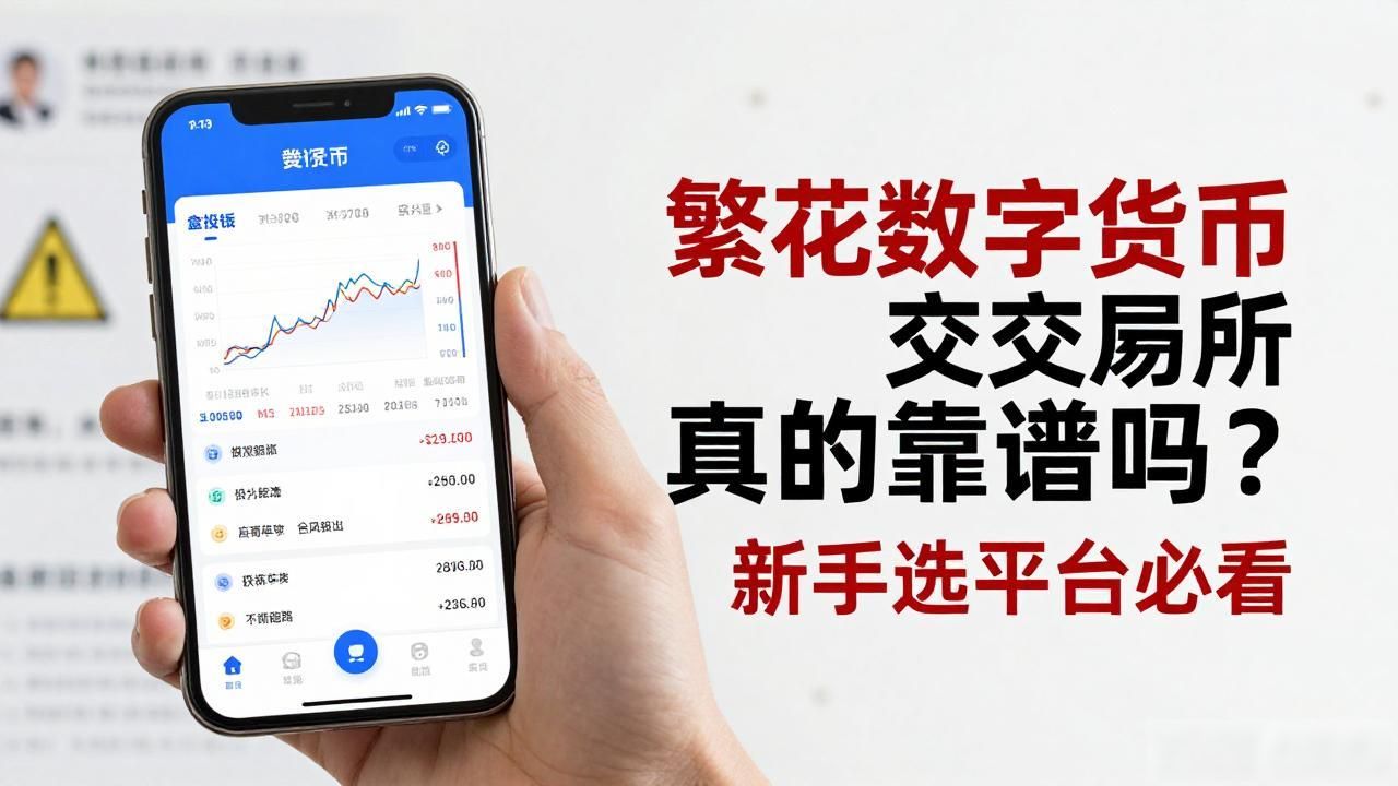 繁花数字货币交易所真的靠谱吗?新手选平台必看
