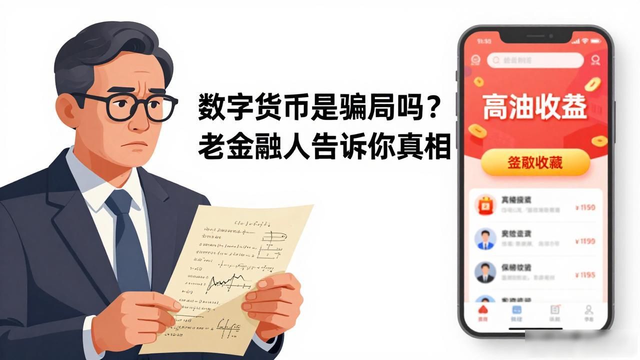 数字货币是骗局吗？老金融人告诉你真相