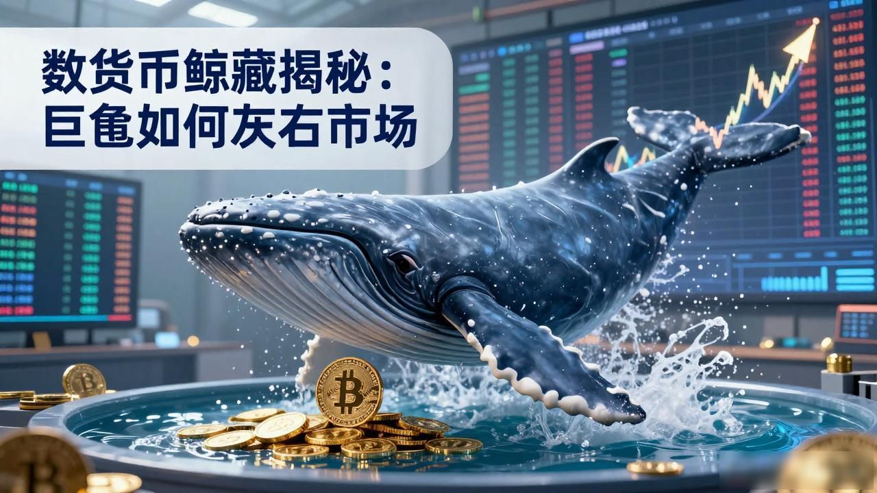 数字货币鲸藏揭秘：巨鲸如何左右市场